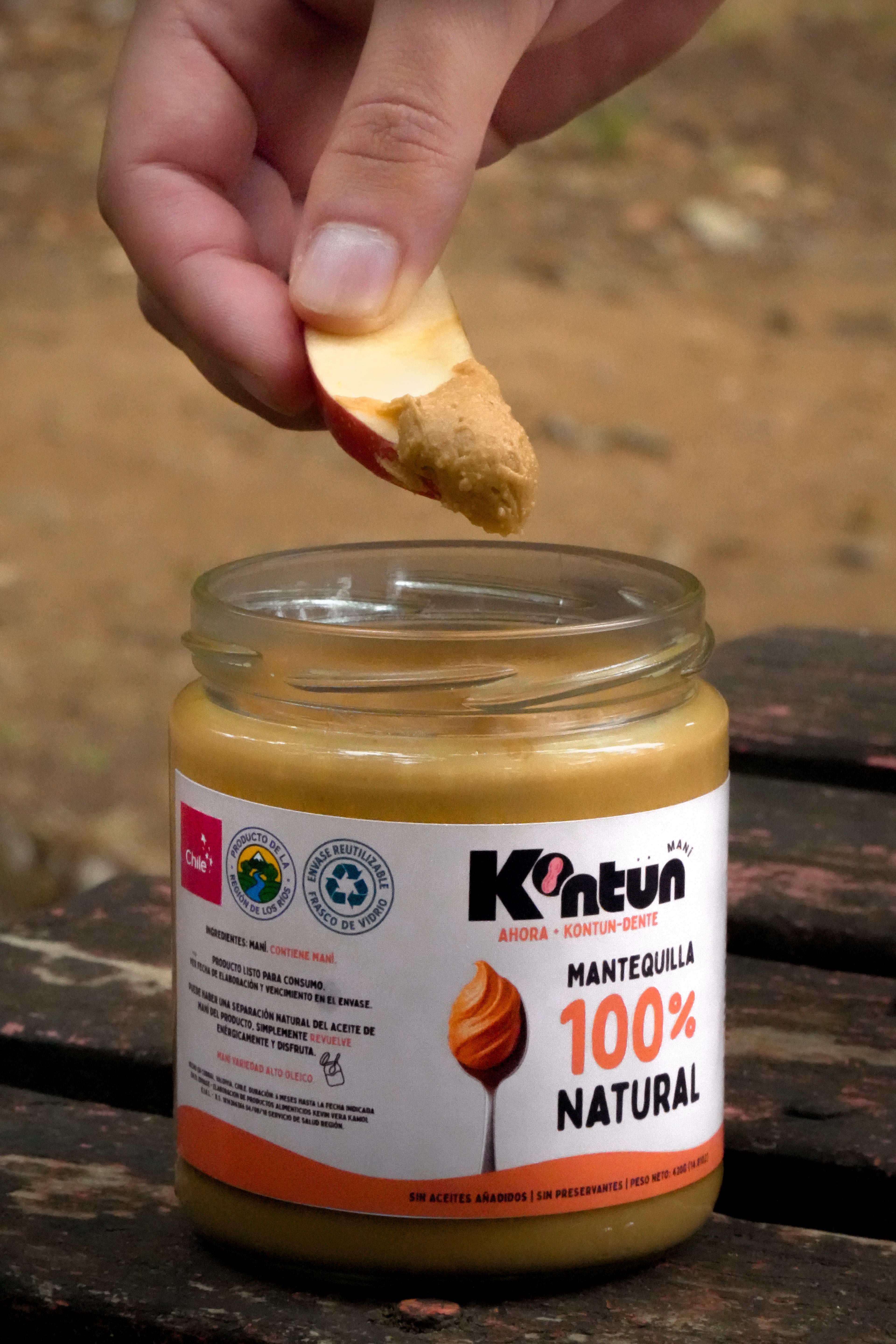 🥜 Kontun Receta Original - Mantequilla de Maní Natural